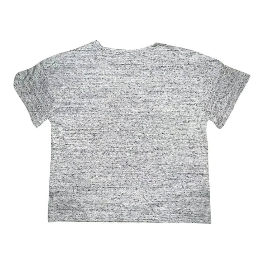 Gymboree Girls Gray Love Short Sleeve Graphic T-Shirt Valentines Day Small NWT